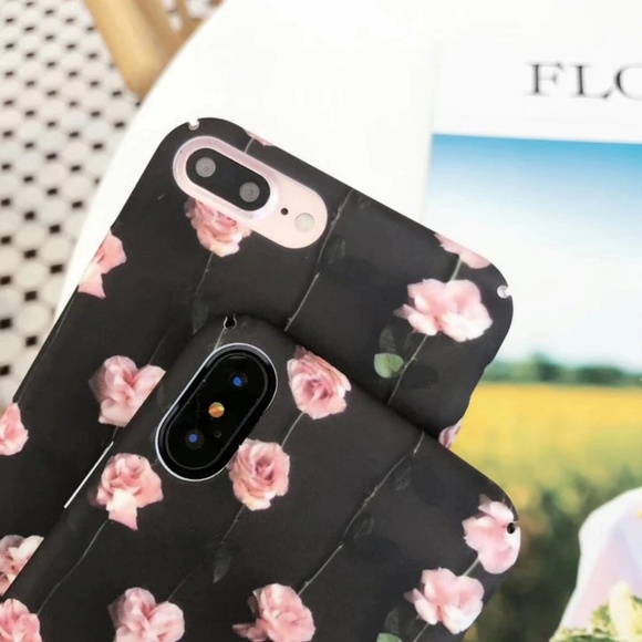 NEW iPhone X/XS/7/8/Plus Rose Flower case - Picture 4 of 8